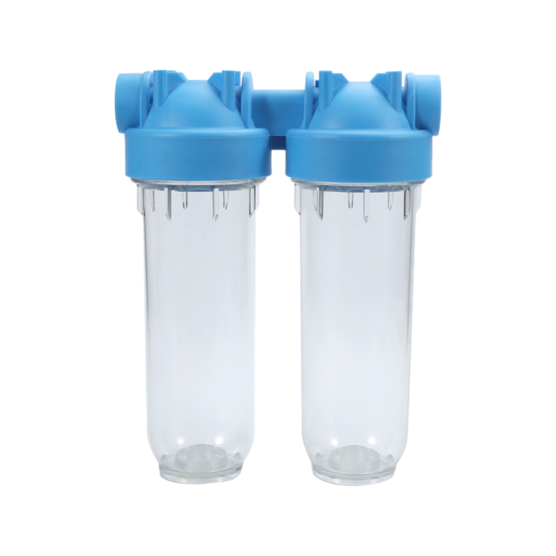 Veilig dubbele fase waterfilter voor thuis met twee cartridge